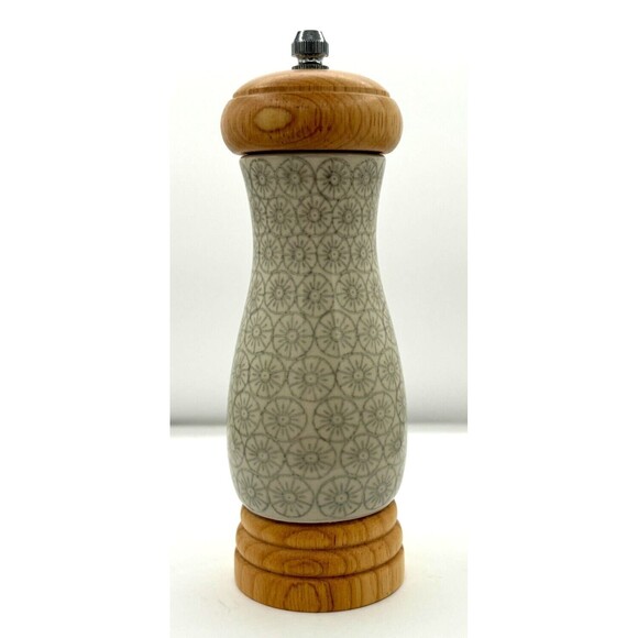 Bloomingville Salt & Pepper Mills Stoneware Cécile (Set of 2 Pieces) Grey Cecile - Picture 12 of 16